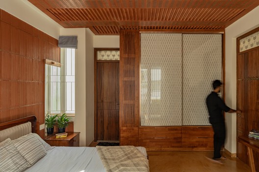 Srila House / Wright Inspires - Interior Photography, Bedroom, Wood, Bed