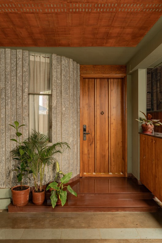 Srila House / Wright Inspires - Interior Photography, Wood, Door
