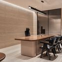 The Spatial Continuum / Abin Design Studio - Interior Photography, Offices Interiors, Kitchen, Table, Chair, Lighting