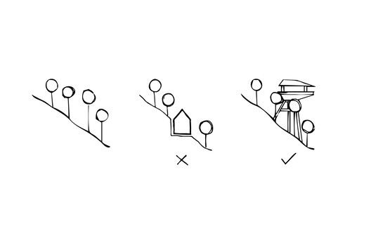 Building with the Landscape: Non-Invasive Design Strategies for Steep Terrain - Image 13 of 81