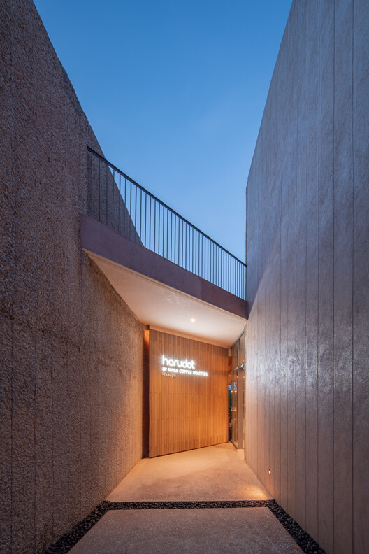 Harudot Khaoyai Cafe / IDIN Architects - Exterior Photography, Wood, Concrete