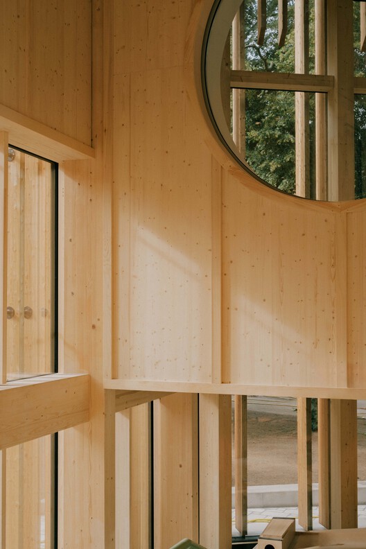 KinderKunstLabor for Contemporary Art / Schenker Salvi Weber Architekten - Interior Photography, Wood