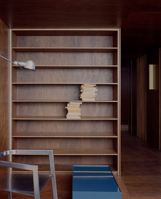 Kerr Apartment / SSdH - Interior Photography, Closet, Wood, Shelving