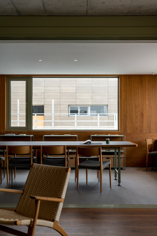 SAANCI Coffee (Aranya North Bay Store) / NUC Studio - Interior Photography, Wood, Table, Chair