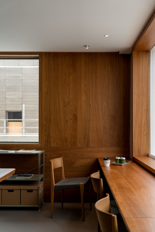 SAANCI Coffee (Aranya North Bay Store) / NUC Studio - Interior Photography, Kitchen, Wood, Table, Chair