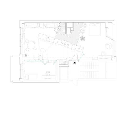 No-Wall Apartment / RDTH architekti - Image 21 of 21