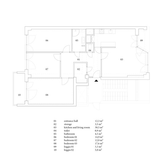 No-Wall Apartment / RDTH architekti - Image 16 of 21