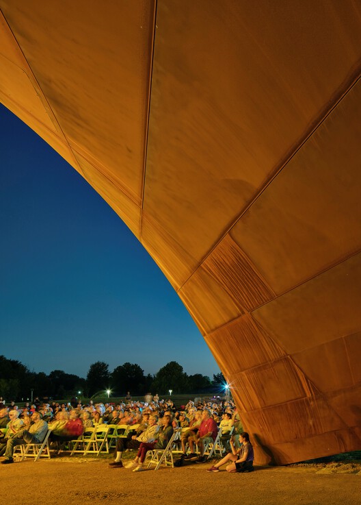 Luther George Park Performance Pavilion / Trahan Architects - Interior Photography