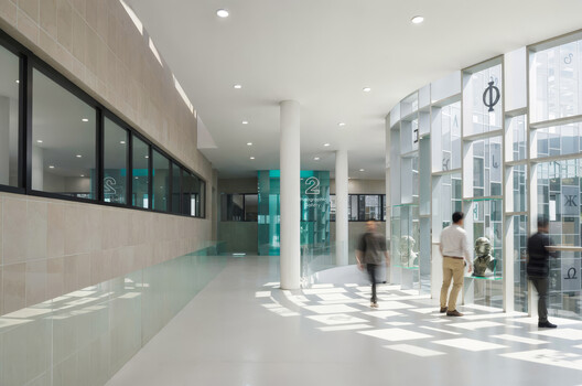The Albanian Kaleidoscope - Reconstruction and Musealization of the National Historical Museum / Casanova + Hernandez Architects - Interior Photography, Glass