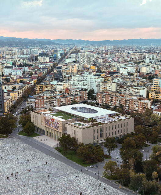 The Albanian Kaleidoscope - Reconstruction and Musealization of the National Historical Museum / Casanova + Hernandez Architects - Image 8 of 23