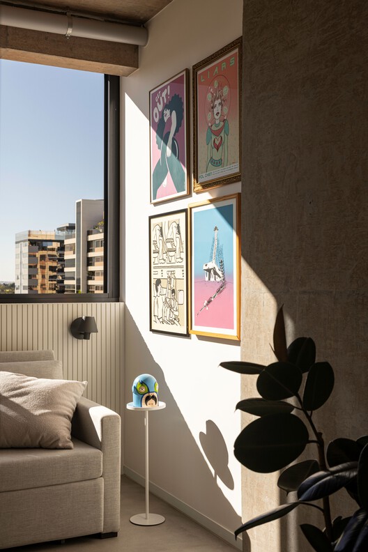 Apartamento Esplanada Rosa / Bloco Arquitetos Apartamento Esplanada Rosa / Bloco Arquitetos - Fotografia de Interiores, Sala de Estar, Cadeira