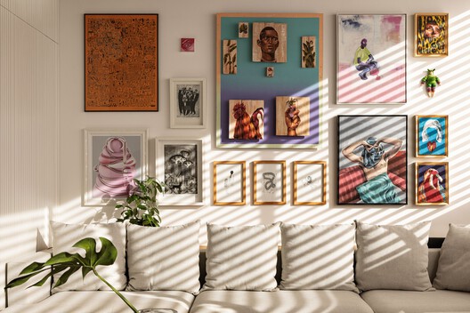 Apartamento Esplanada Rosa / Bloco Arquitetos Apartamento Esplanada Rosa / Bloco Arquitetos - Fotografia de Interiores, Sala de Estar
