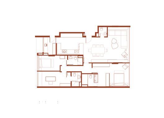 Apartamento Esplanada Rosa / Bloco Arquitetos Apartamento Esplanada Rosa / Bloco Arquitetos - Imagem 29 de 29