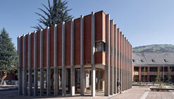 Pabellón Biblioteca Colegio Tabancura / José Ignacio Valdivieso