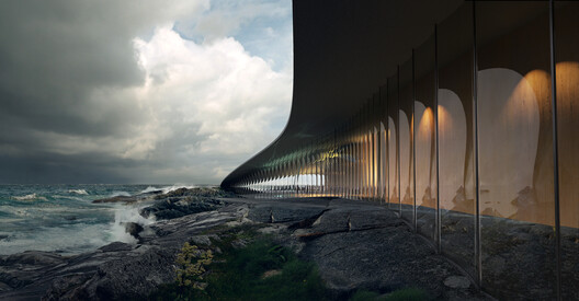 Dorte Mandrup’s The Whale Advances Along Norway’s Arctic Coastline - Image 8 of 11