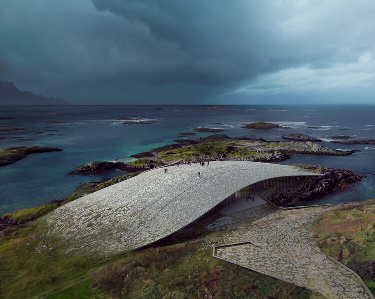 Dorte Mandrup’s The Whale Advances Along Norway’s Arctic Coastline - Image 7 of 11