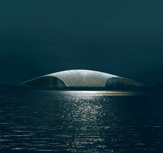Dorte Mandrup’s The Whale Advances Along Norway’s Arctic Coastline - Image 10 of 11