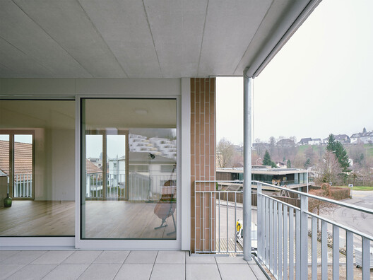 Apartment Block Grundmühle / dolmus Architekten - Interior Photography, Balcony, Glass, Handrail, Deck
