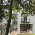 Casa Piná / Nommo Arquitetos - Fotografia de Exterior, Casas, Aido, Escada, Balcão, Corrimão