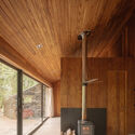 Refugio Huerquehue / DRAA - Fotografía interior, Cabañas & Lodges, Fijación Vigas