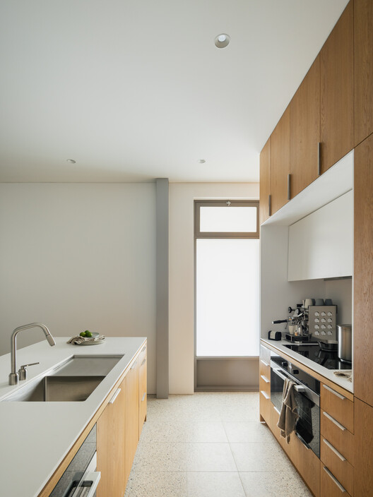 The Corner Store / Ian Moore Architects - Interior Photography, Kitchen, Countertop, Wood, Sink