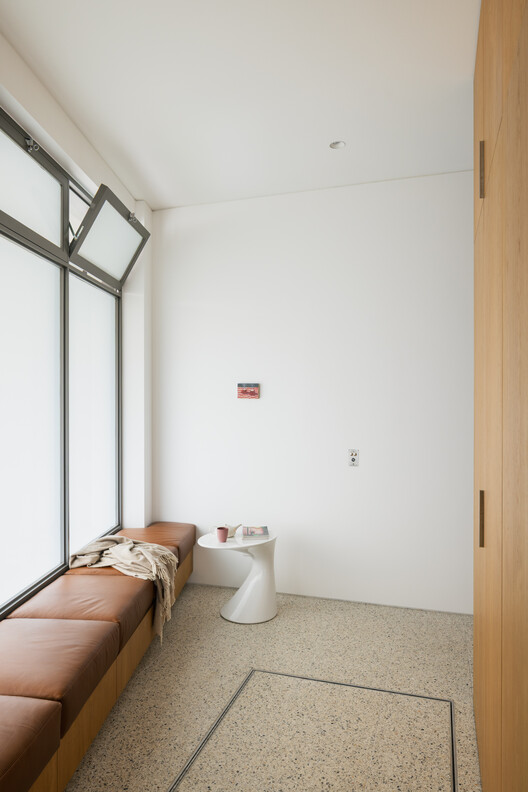 The Corner Store / Ian Moore Architects - Interior Photography, Bedroom, Wood, Glass