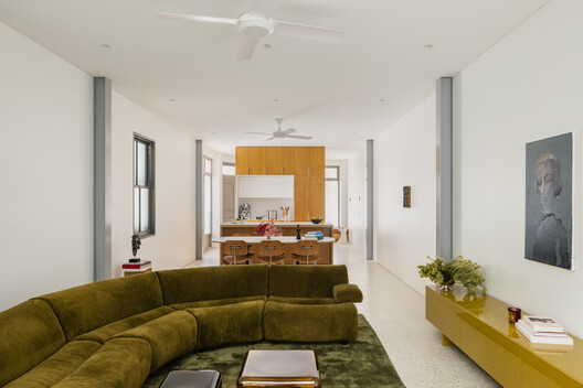 The Corner Store / Ian Moore Architects - Interior Photography, Living Room, Wood, Table, Chair