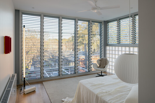 The Corner Store / Ian Moore Architects - Interior Photography, Bedroom, Glass