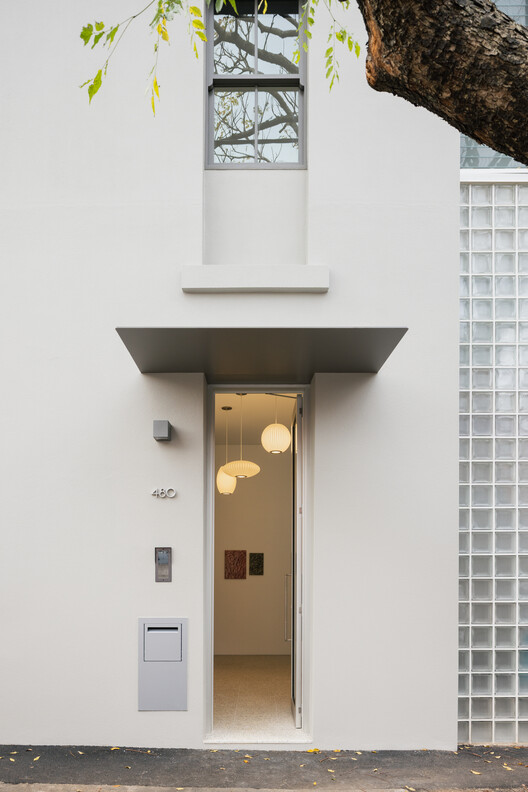 The Corner Store / Ian Moore Architects - Interior Photography, Door, Concrete