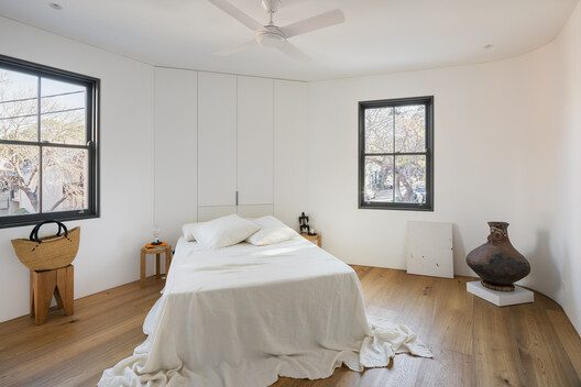 The Corner Store / Ian Moore Architects - Interior Photography, Bedroom, Wood, Lighting, Bed