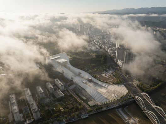 Qinling Museum / CSADI - Exterior Photography, Cityscape, Aerial View Photography
