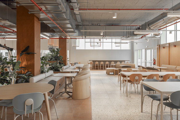 Habitat Hub / Arquid - Fotografía interior, Comedor, Sillas, Mesas