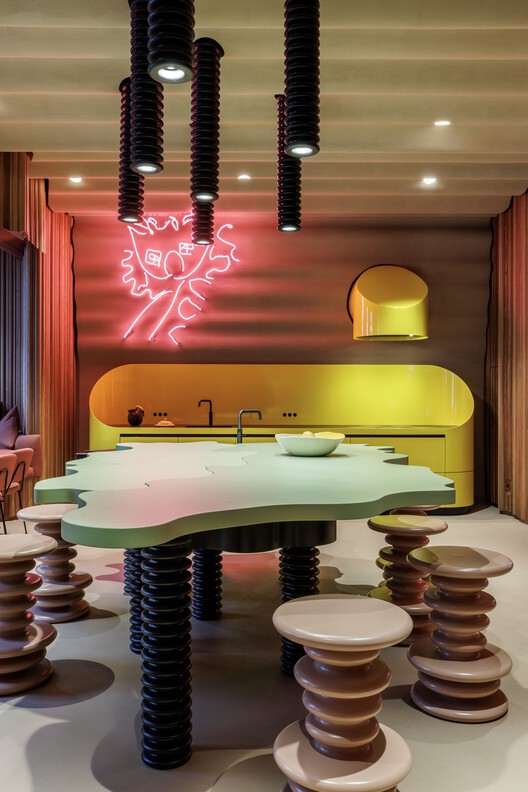 MOM Apartment / J.MAYER H. - Interior Photography, Dining room
