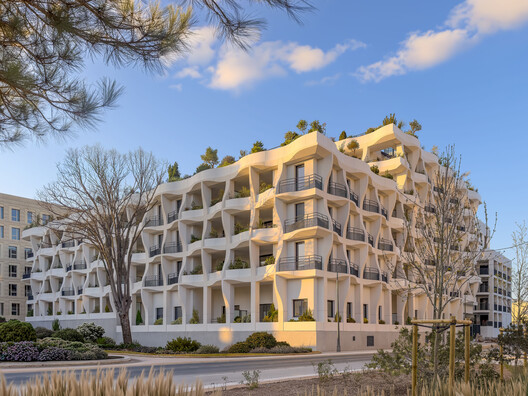 Jardins Secrets Bioclimatic Shells / Vincent Callebaut Architectures Jardins Secrets Bioclimatic Shells / Vincent Callebaut Architectures - Image 1 of 22