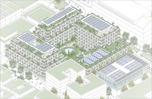 Jardins Secrets Bioclimatic Shells / Vincent Callebaut Architectures Jardins Secrets Bioclimatic Shells / Vincent Callebaut Architectures - Image 22 of 22