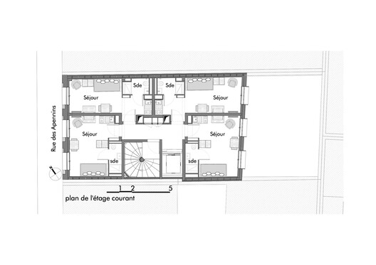 Pension de famille des Apennins / CQFD Architecture - Image 14 of 20