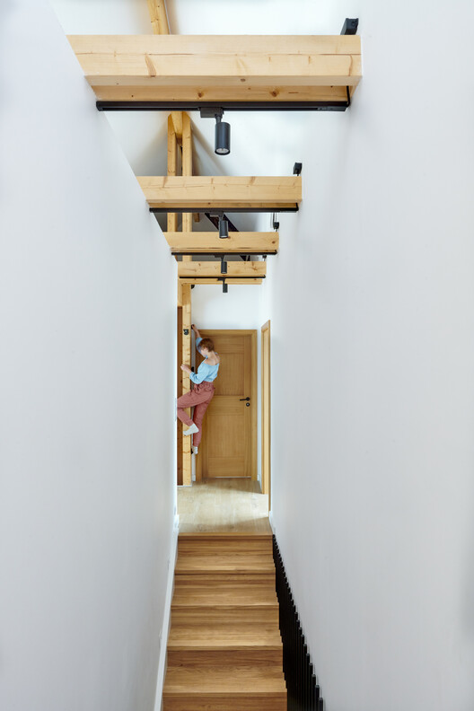 Masurian House / Archigrest Masurian House / Archigrest - Interior Photography, Wood, Stairs, Handrail