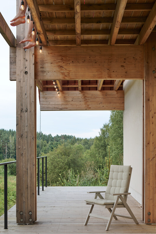Masurian House / Archigrest Masurian House / Archigrest - Interior Photography, Wood, Beam