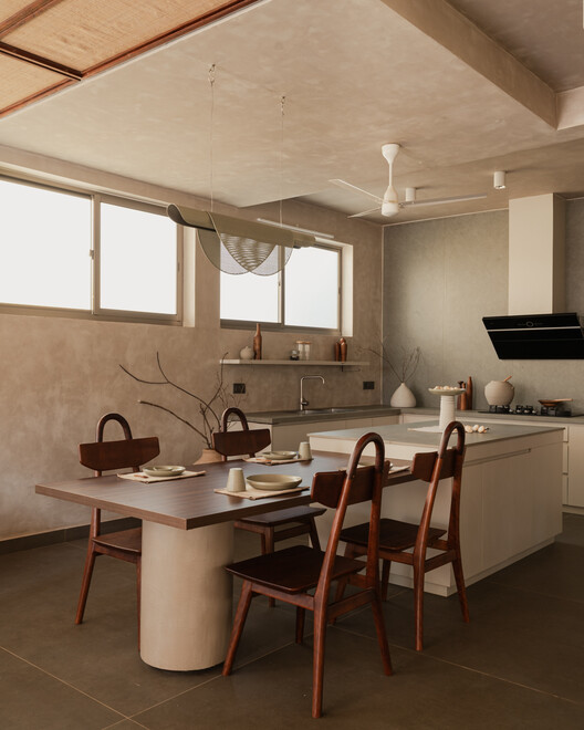 The Tiny House / 7th Hue Architecture Collective The Tiny House / 7th Hue Architecture Collective - Interior Photography, Kitchen, Wood, Table, Lighting, Chair