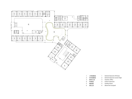 Shenzhen Hongling Education Group Huafu Experimental School / UASZ Shenzhen Hongling Education Group Huafu Experimental School / UASZ - Image 18 of 24