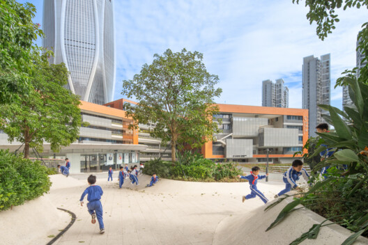 Shenzhen Hongling Education Group Huafu Experimental School / UASZ Shenzhen Hongling Education Group Huafu Experimental School / UASZ - Exterior Photography
