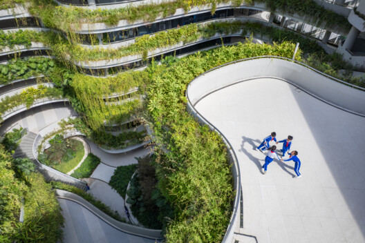 Shenzhen Hongling Education Group Huafu Experimental School / UASZ Shenzhen Hongling Education Group Huafu Experimental School / UASZ - Image 7 of 24