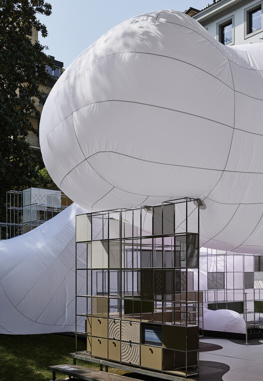 Renaissance of the Real Multisensory Installation - Milan Design Week 2026 / Snøhetta + USM Modular Furniture Renaissance of the Real Multisensory Installation - Milan Design Week 2026 / Snøhetta + USM Modular Furniture - Exterior Photography