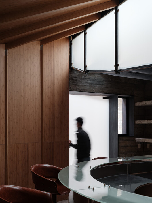 Tree Tavern & Cave Teahouse / ARC Z Architects + Practice on Earth Tree Tavern & Cave Teahouse / ARC Z Architects + Practice on Earth - Interior Photography, Wood, Chair, Beam