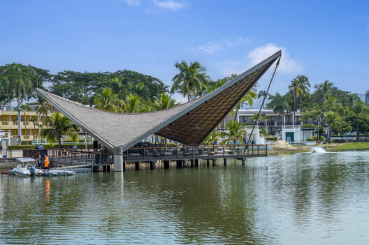 Pabellón Lagomar / Obreval - Fotografía exterior