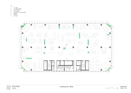 15 Khartoum Road MPark / Choi Studio - Image 14 of 14