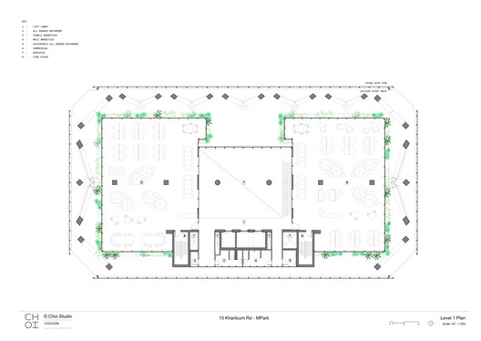 15 Khartoum Road MPark / Choi Studio - Image 11 of 14