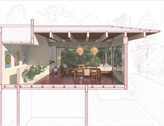 Tres Pochotes House / FAMM Arquitectura Tres Pochotes House / FAMM Arquitectura - Image 18 of 21