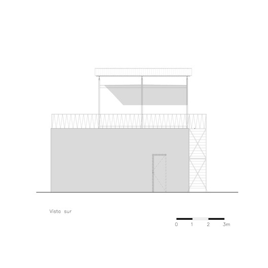 Office above the Pool / Modulito Estudio + atelier industrial - Image 21 of 27