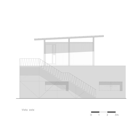 Office above the Pool / Modulito Estudio + atelier industrial - Image 24 of 27